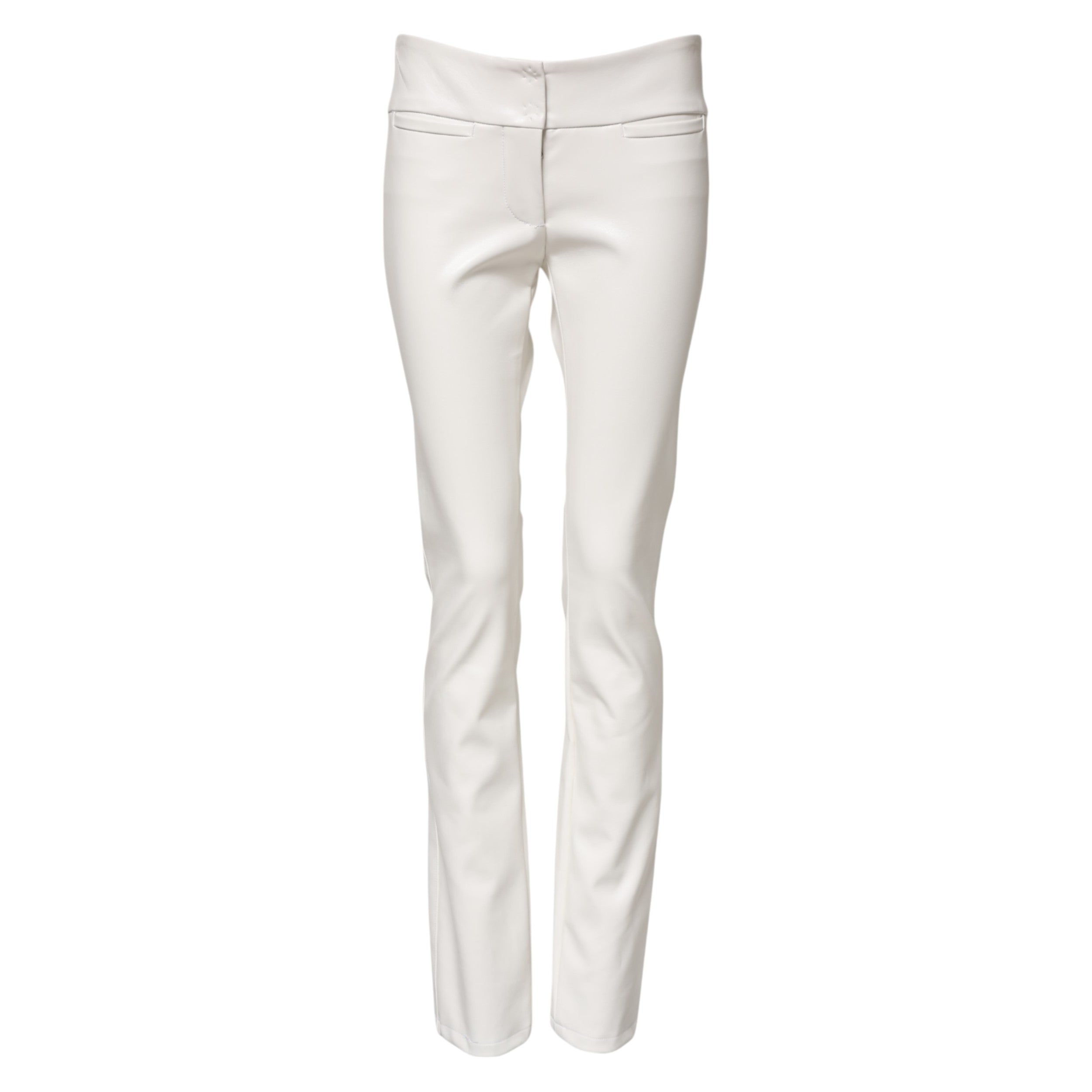 Dolce & Gabbana Black Quilted Mid Waist Jogger Women's Pants