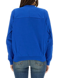Alexander Mcqueen Women Varsiity Skull Sweatshirt