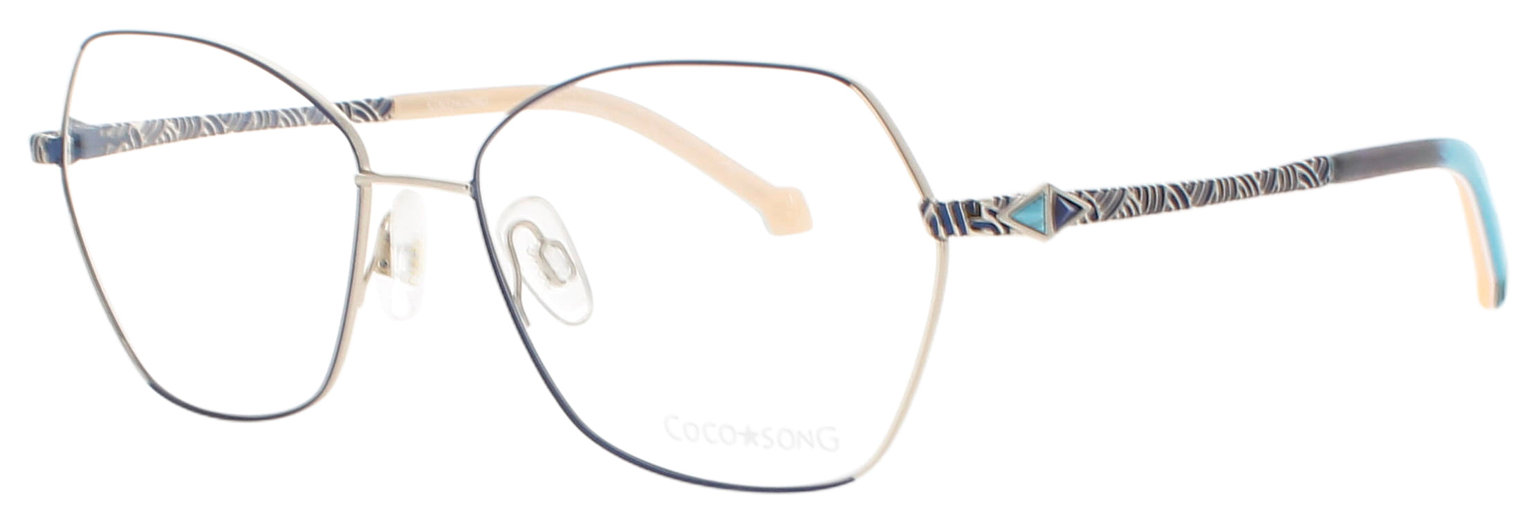 Coco Song Coco Song Optical Glasses SILVER