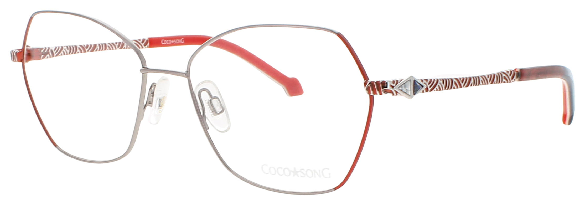 Coco Song Coco Song Optical Glasses SILVER