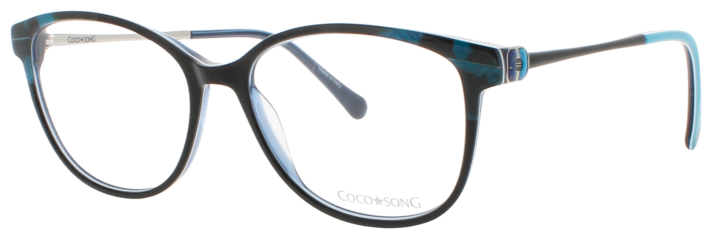 Coco Song Coco Song Optical Glasses BLACK BLUE