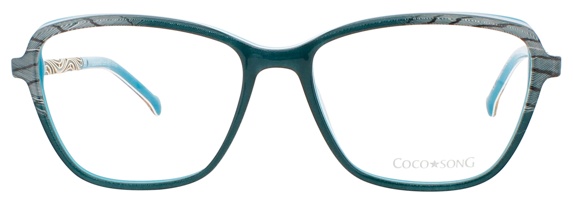 Coco Song Coco Song Optical Glasses BLACK BLUE