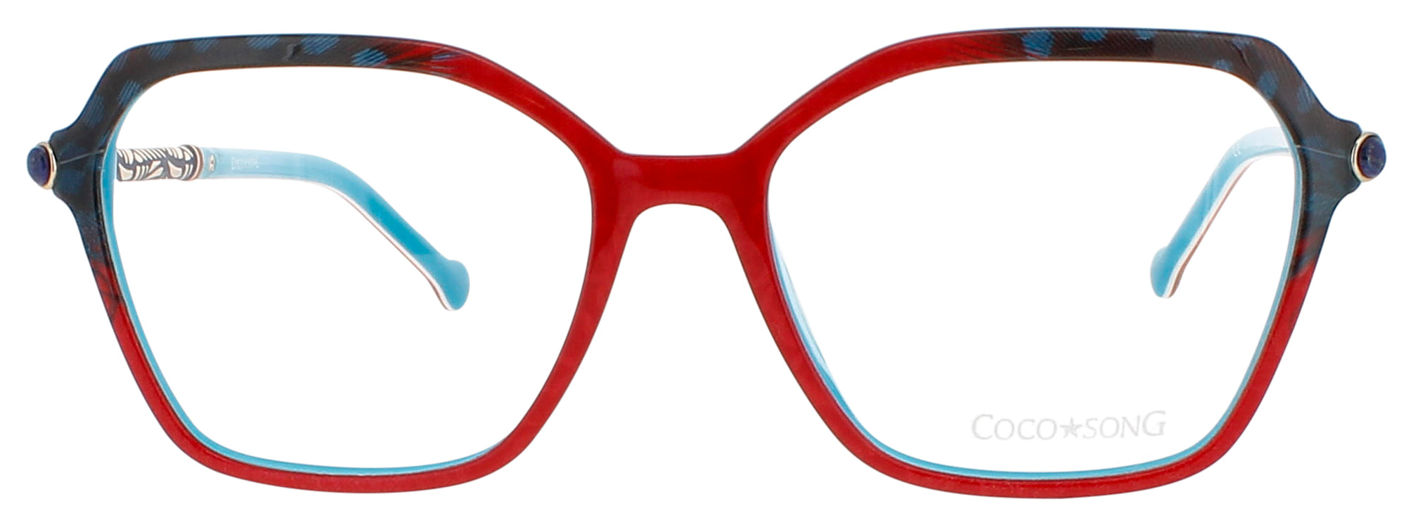Coco Song Coco Song Optical Glasses RED TURQUOISE