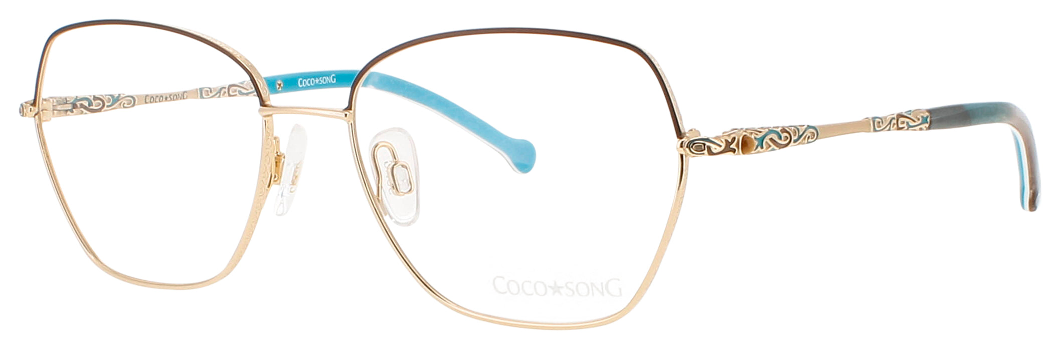 Coco Song Coco Song Optical Glasses Gold