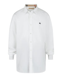 Burberry Mens Stretch Cotton Poplin Shirt Regular XXL White