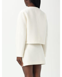 Gucci Tweed Skirt Suit Jacket Women White