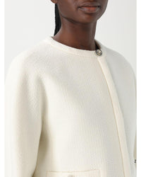 Gucci Tweed Skirt Suit Jacket Women White