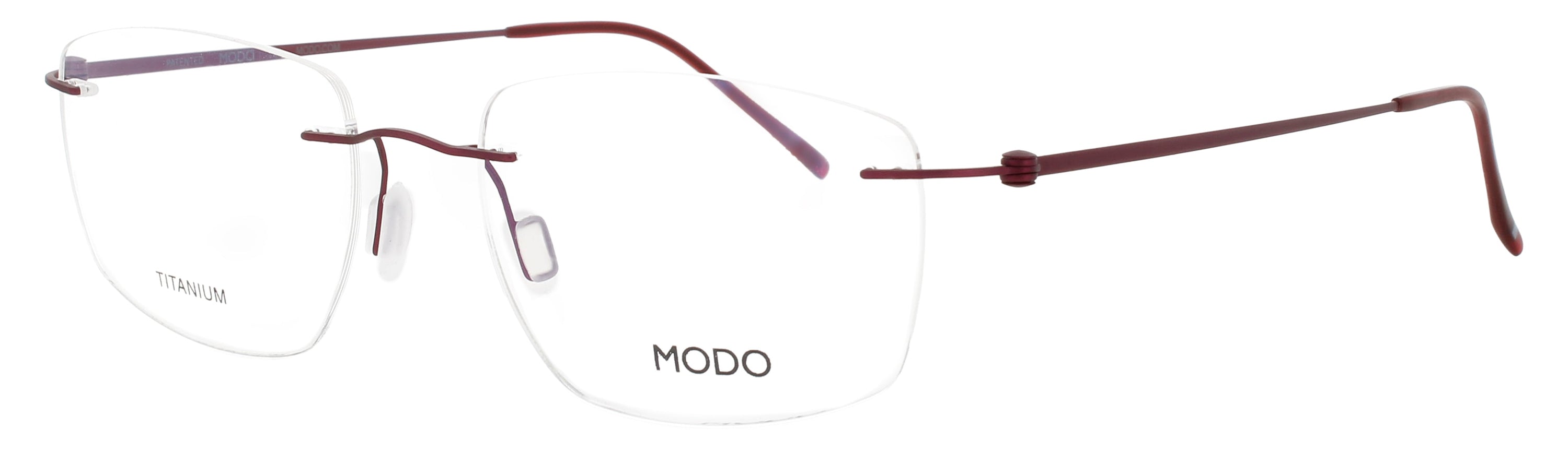 Modo Modo Optical Glasses Burgundy