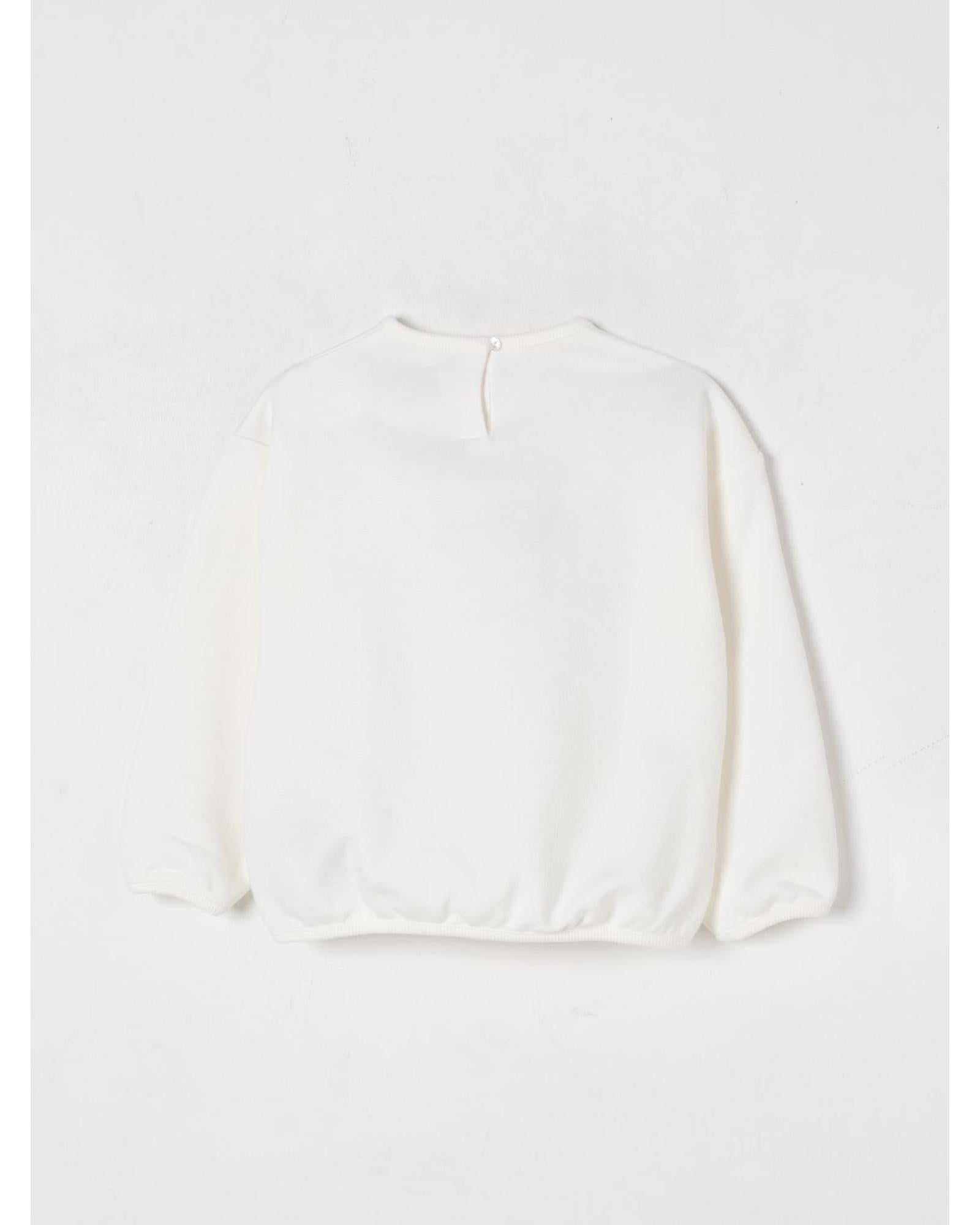 Gucci Kids Oars Logo Sweatshirt White Cardigans