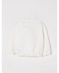 Gucci Kids Oars Logo Sweatshirt White Cardigans