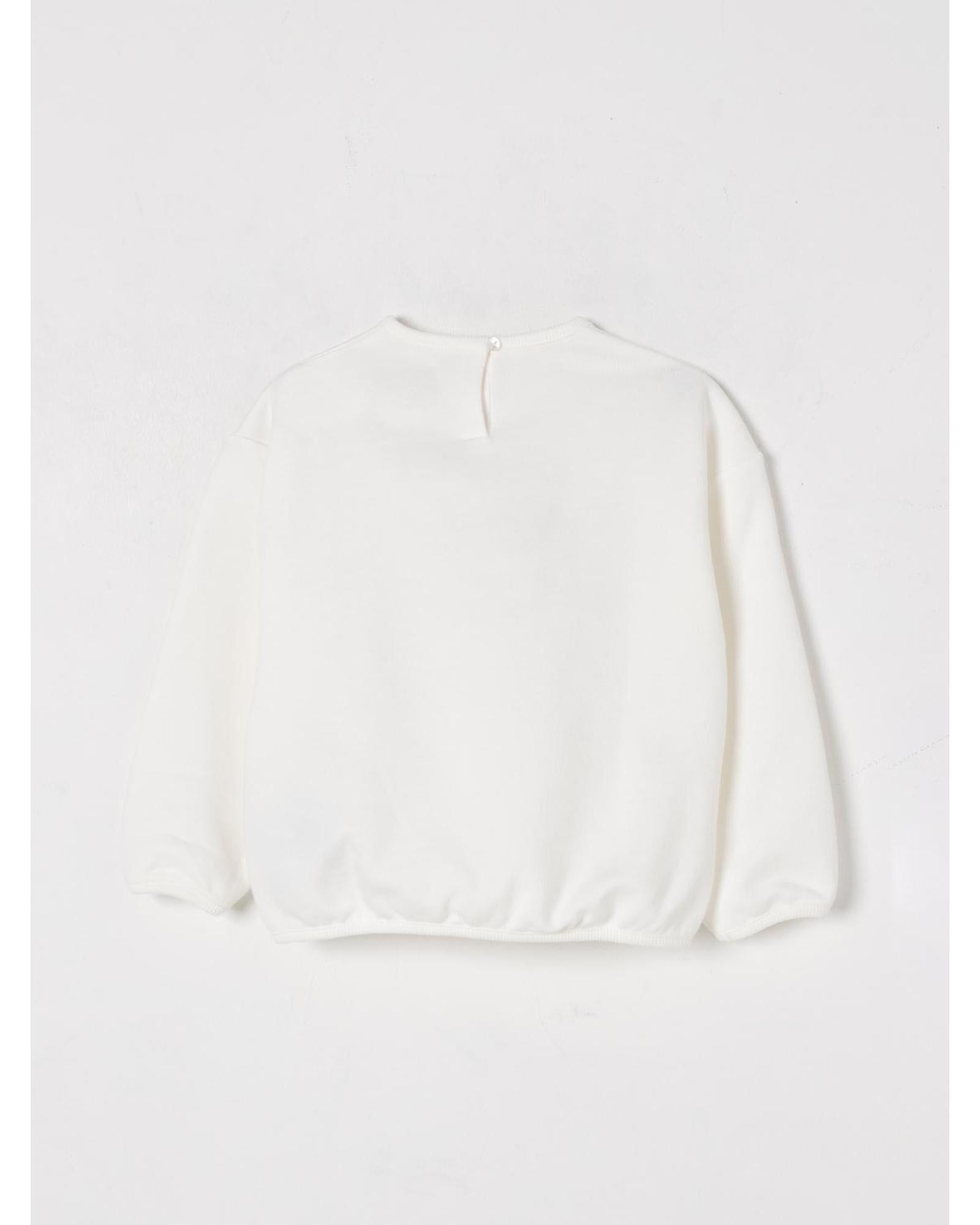 Gucci Kids Oars Logo Sweatshirt White Cardigans