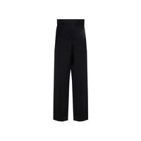 Salvatore Ferragamo Salvatore Ferragamo Silk And Linen Pants Women