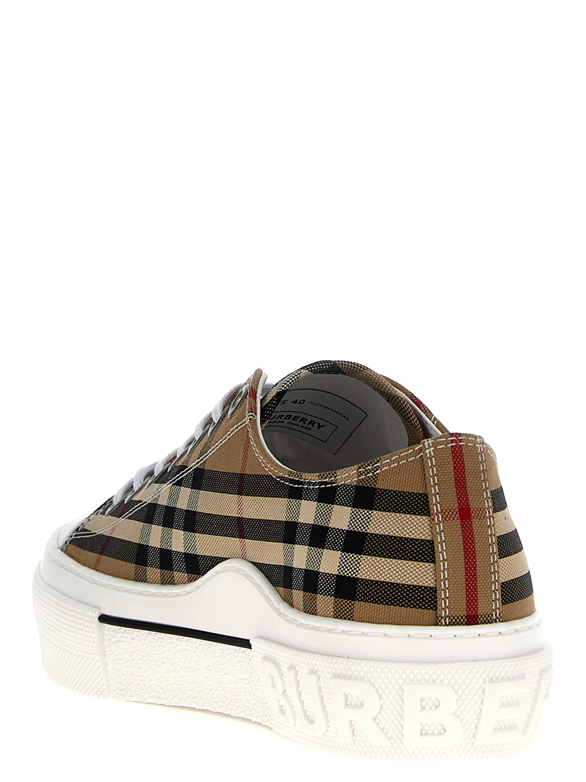 BURBERRY Burberry Men Check Sneakers