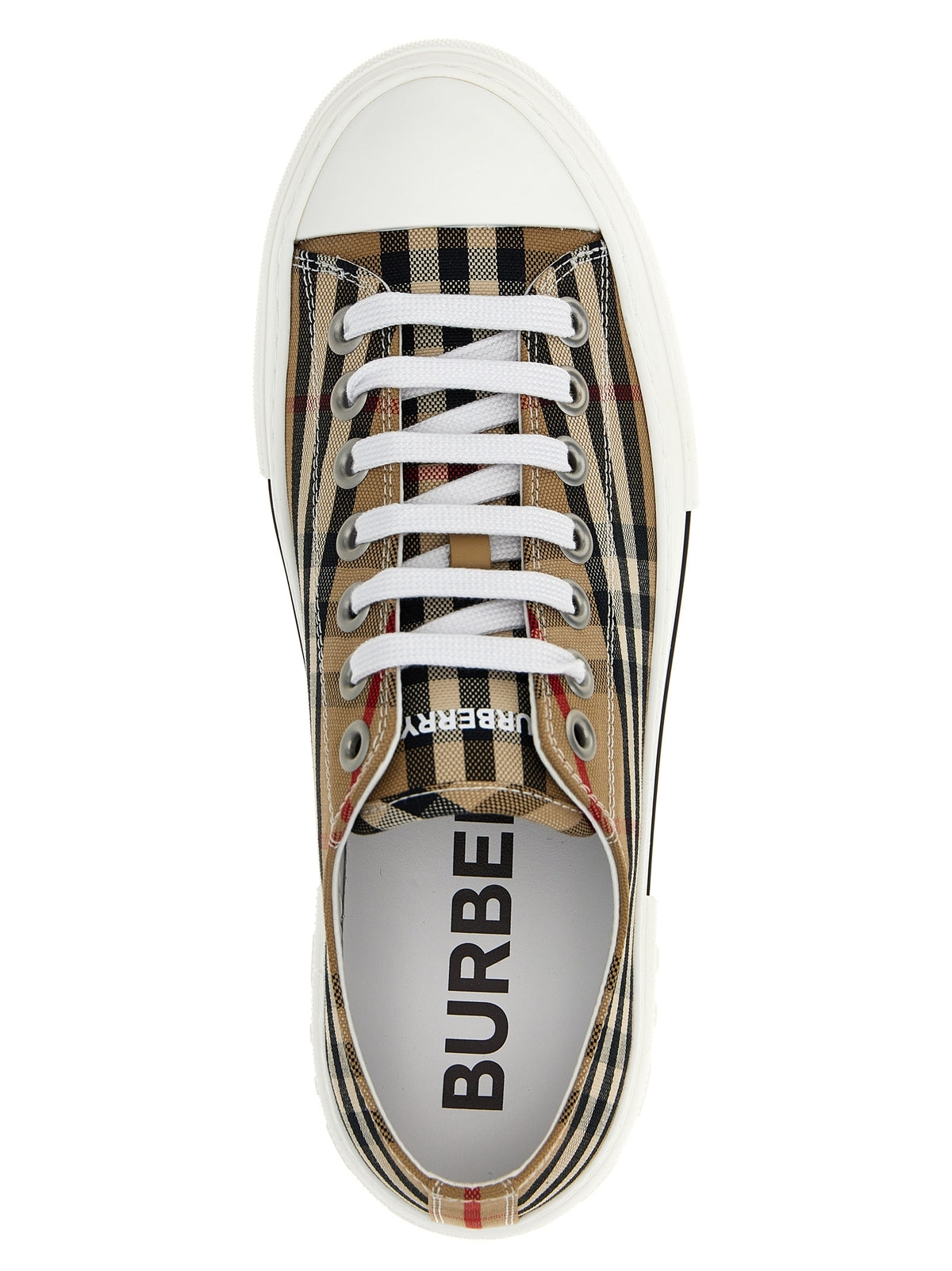 BURBERRY Burberry Men Check Sneakers