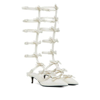 Valentino Garavani 55Mm Bow-Embellished Kitten-Heel Pumps