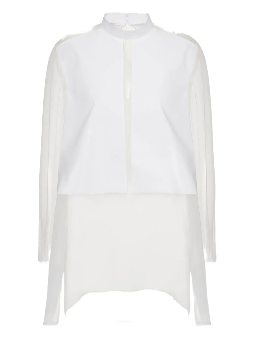 Valentino Garavani Panelled Silk Shirt