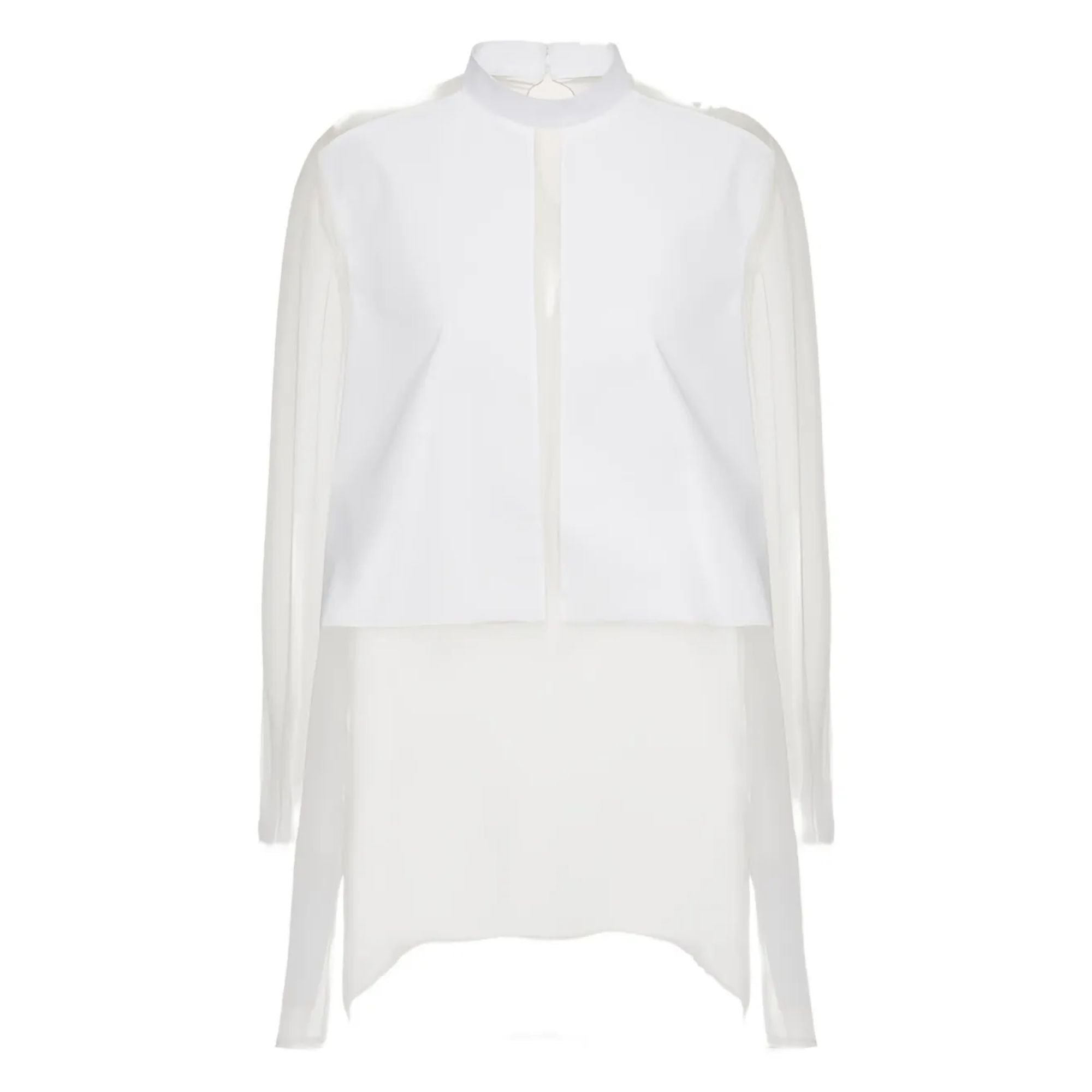 Valentino Garavani Panelled Silk Shirt
