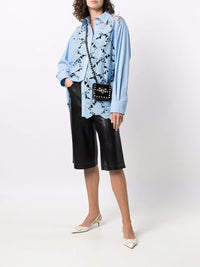 Valentino Garavani Long-Sleeve Lace Shirt