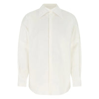 Valentino Garavani Oversized Pointed-Collar Button-Front Shirt