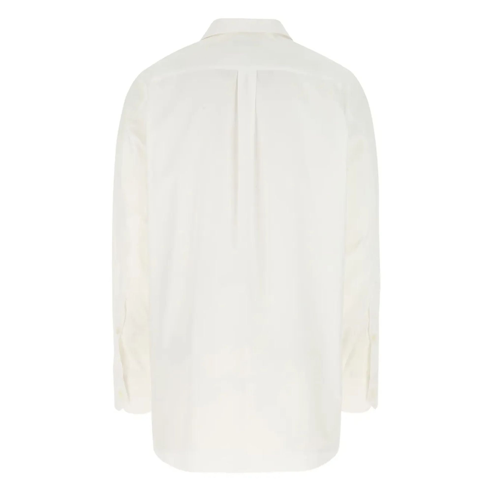 Valentino Garavani Oversized Pointed-Collar Button-Front Shirt