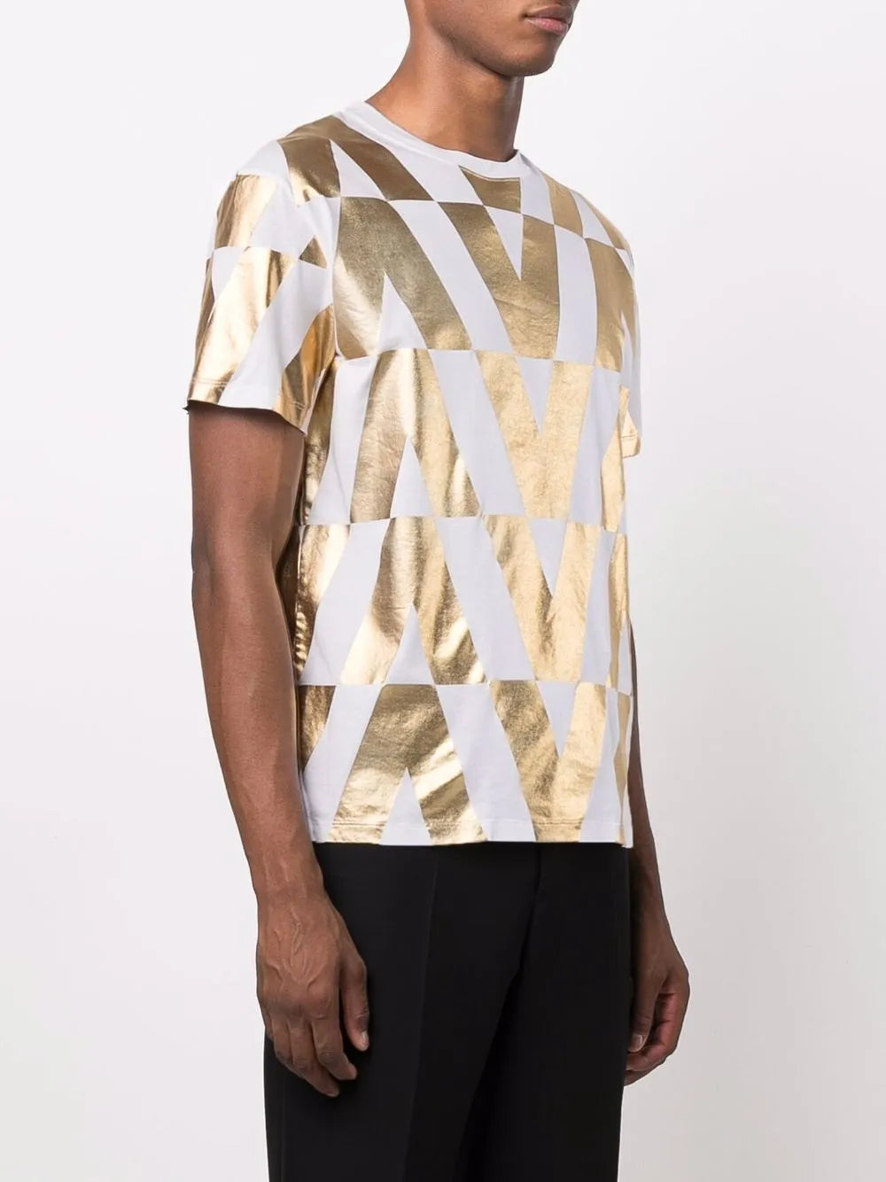 Valentino Garavani Logo Print Cotton T-Shirt