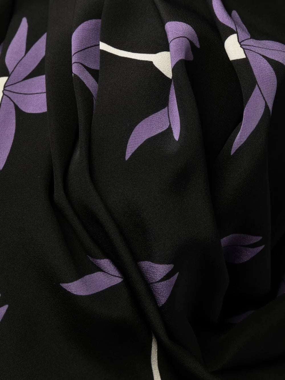Valentino Garavani Floral-Print Pleated Dress