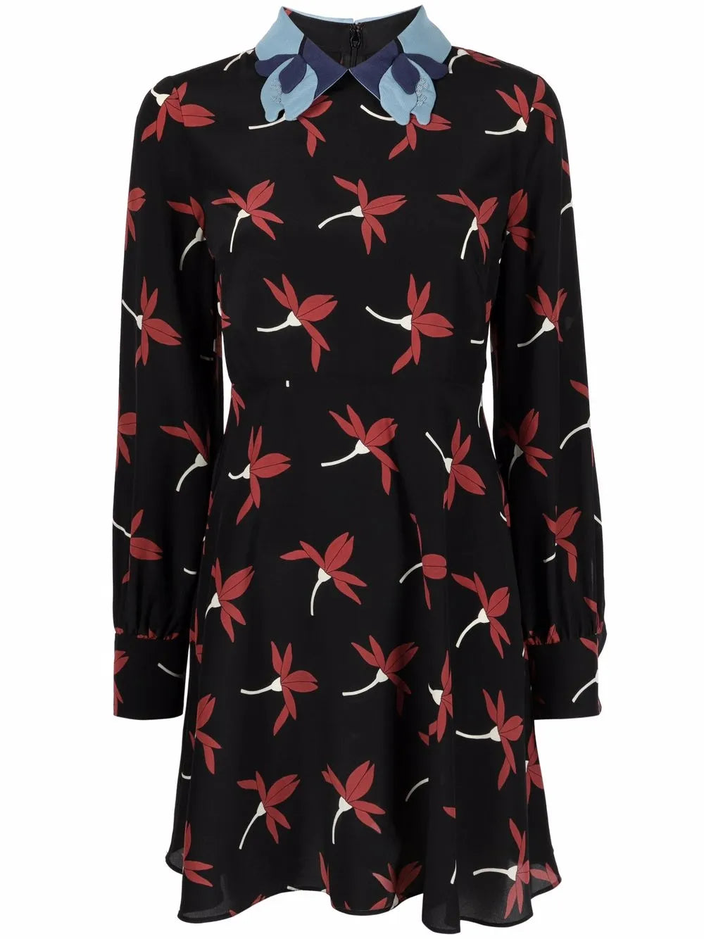Valentino Garavani Floral-Print Mini Dress