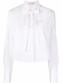 Valentino Garavani Appliqué Cropped Shirt