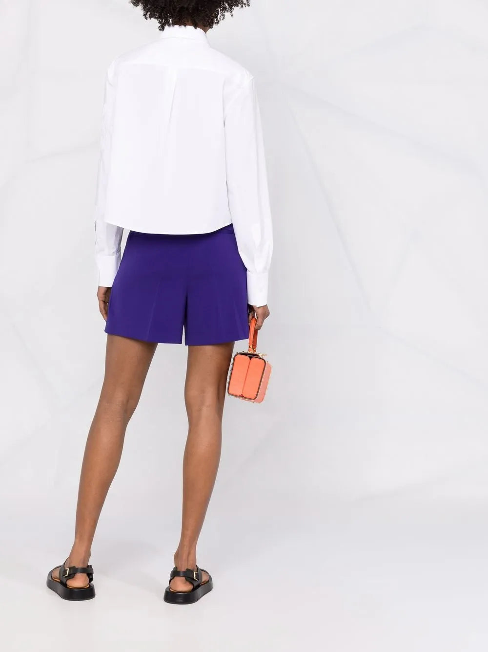 Valentino Garavani Appliqué Cropped Shirt