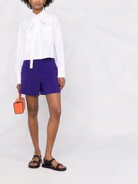 Valentino Garavani Appliqué Cropped Shirt