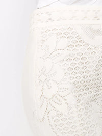 Valentino Garavani High-Waisted Heavy Lace Skirt