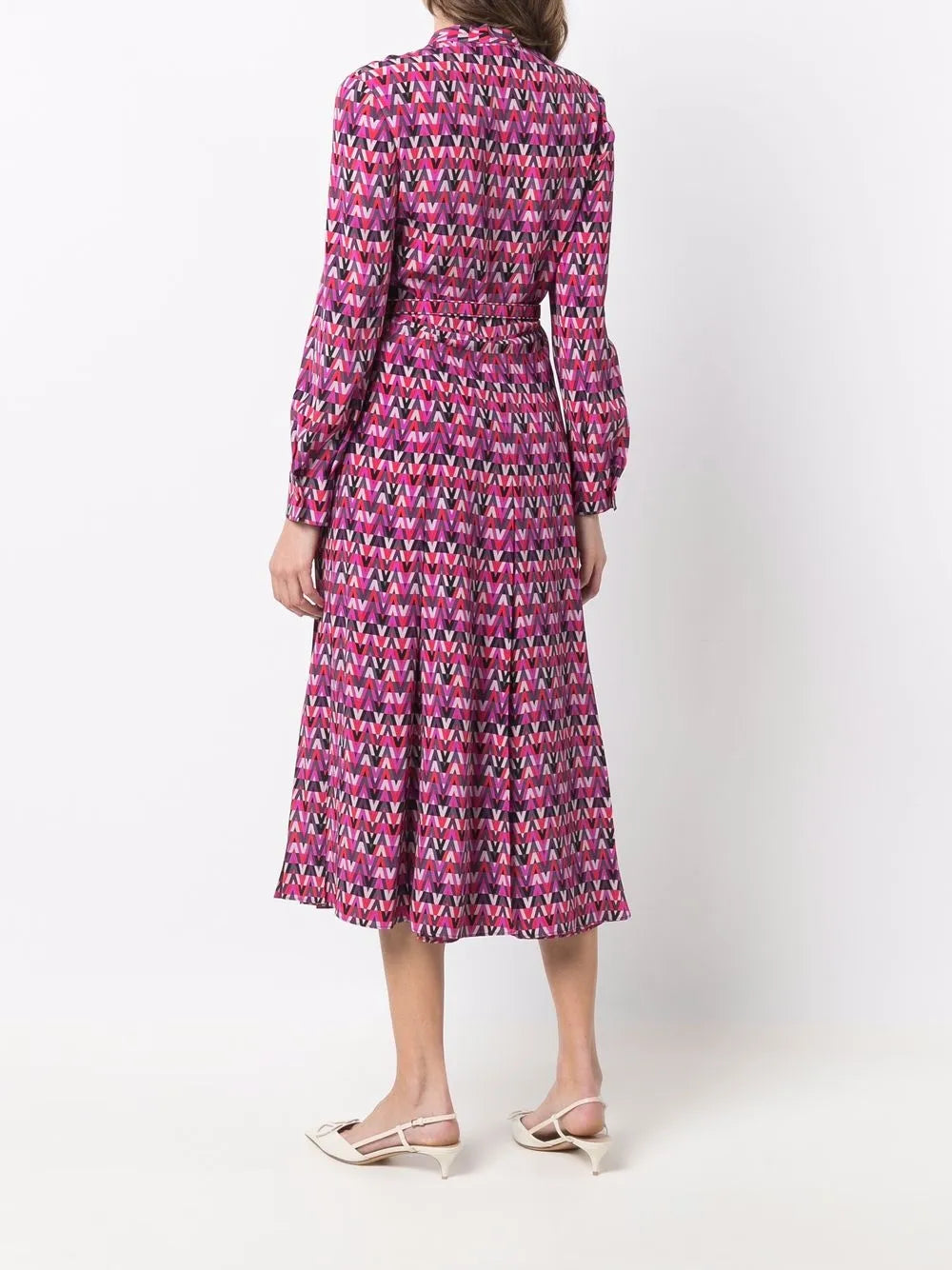 Valentino Garavani Optical Print Shirtdress