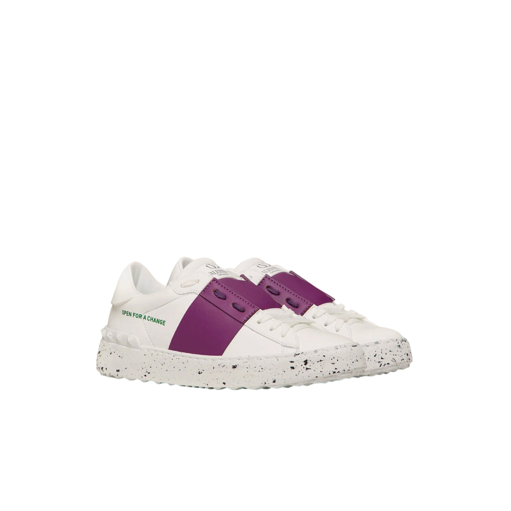 Valentino Garavani Rockstud Open For A Change Sneakers