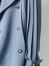 Valentino Garavani Pleated Trench Coat