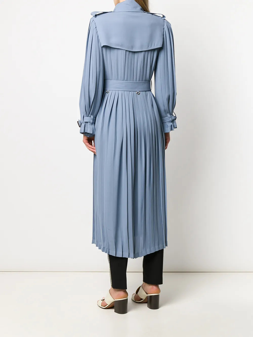 Valentino Garavani Pleated Trench Coat