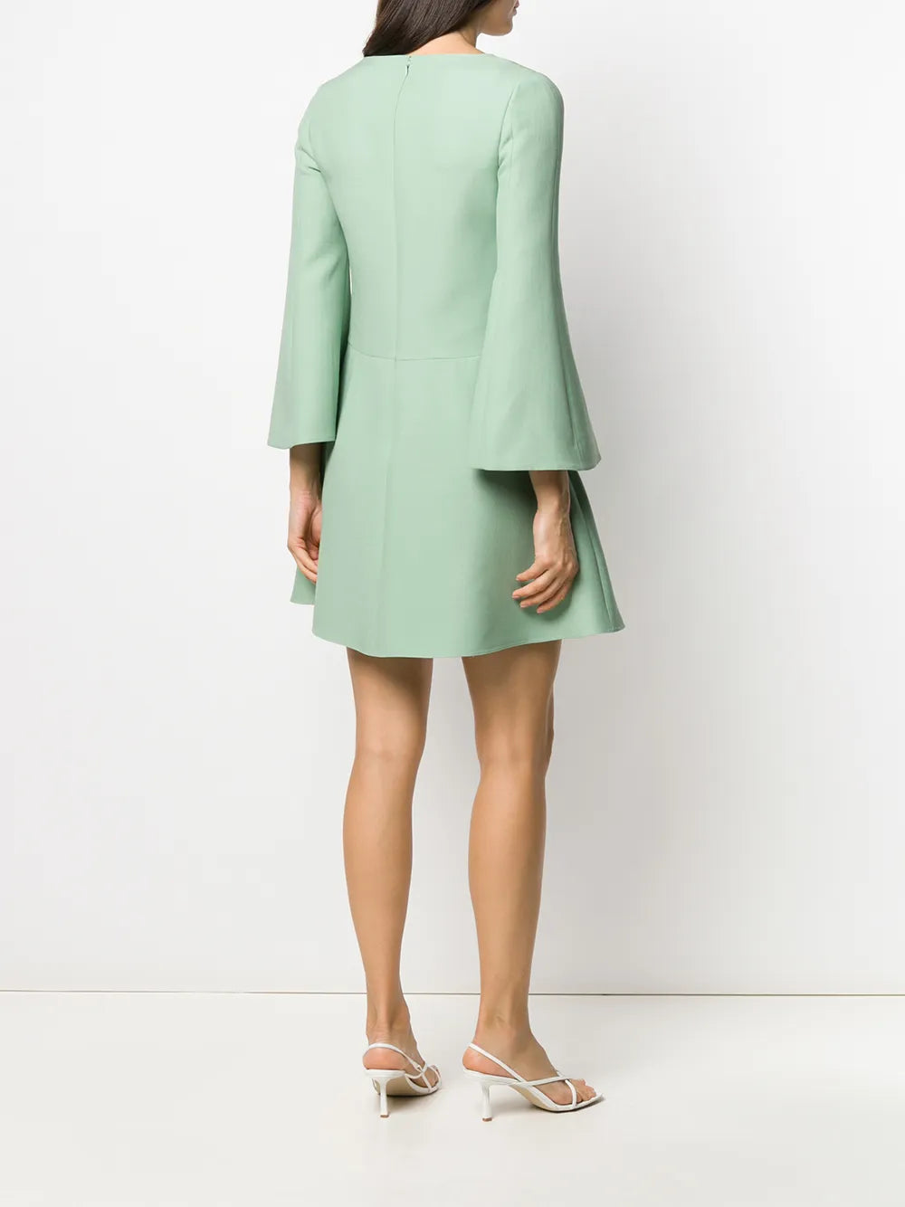 Valentino Garavani V-Neck Shift Short Dress