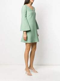 Valentino Garavani V-Neck Shift Short Dress