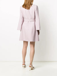 Valentino Garavani V Pavé Belted Dress