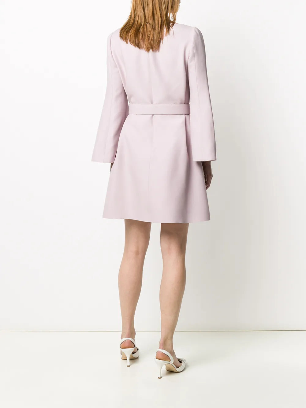 Valentino Garavani V Pavé Belted Dress