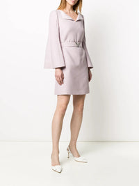 Valentino Garavani V Pavé Belted Dress