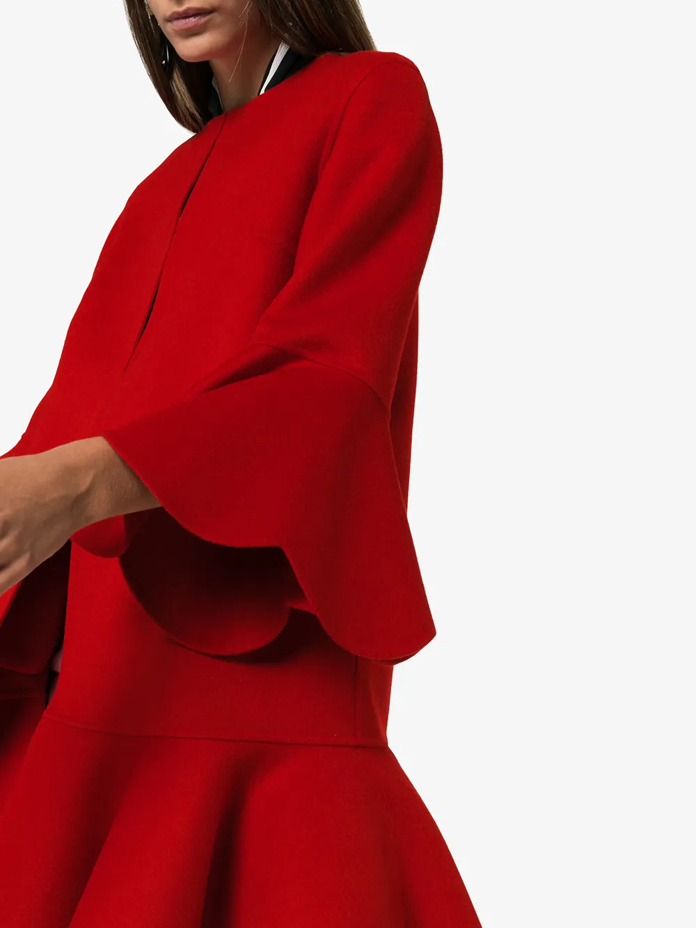 Valentino Coat 38 Red