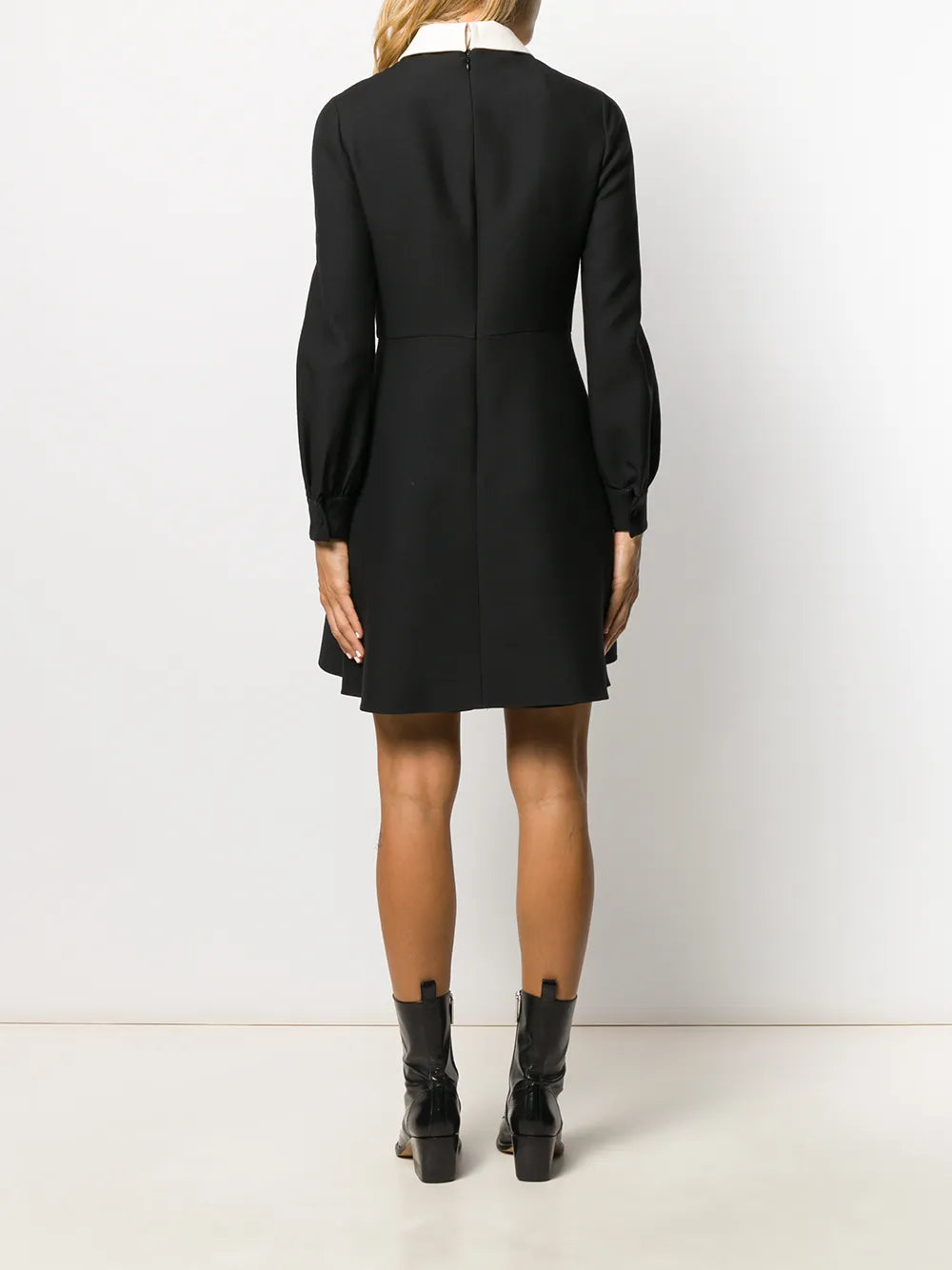 Valentino Garavani Embroidered Butterfly Flared Dress