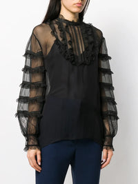 Valentino Garavani Sheer Organza Blouse