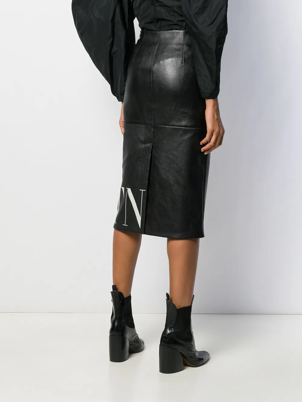 Valentino Garavani Vltn Print Pencil Skirt