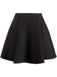Valentino Garavani Flounced Crepe Skirt