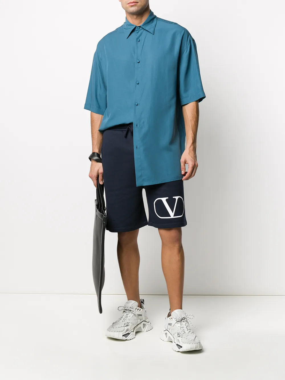 Valentino Garavani Short-Sleeved Oversized Shirt