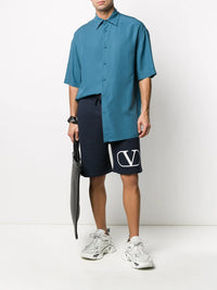 Valentino Garavani Short-Sleeved Oversized Shirt