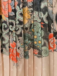 Valentino Garavani Oriental Print Satin Dress