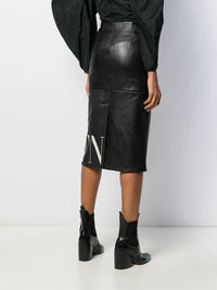Valentino Garavani Vltn Print Pencil Skirt