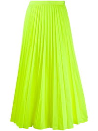 Valentino Garavani High-Waisted Pleated Midi Skirt